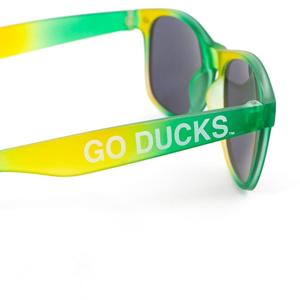 Go Ducks, Neil, Green, Sunglasses, Accessories, Unisex, Mirror Lens, Soft-feel, 975754